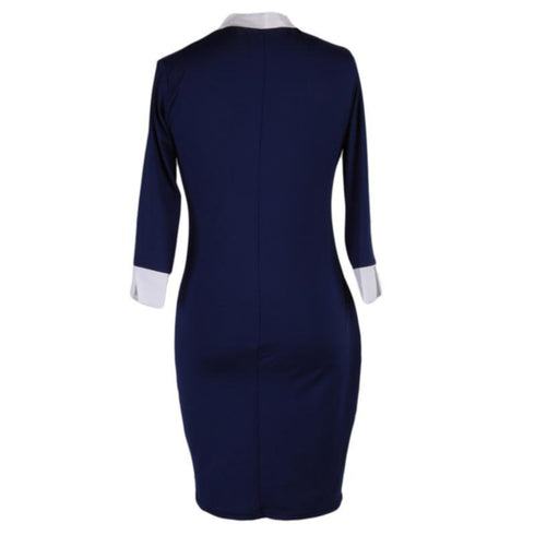 Slim Slim Pencil Skirt Dress - ROUTINE FASHION